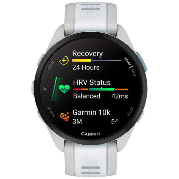 Смарт-годинник Garmin Forerunner 165 Mist Gray/Whitestone (010-02863-21/A1/AD) ГАРАНТІЯ 3 міс.