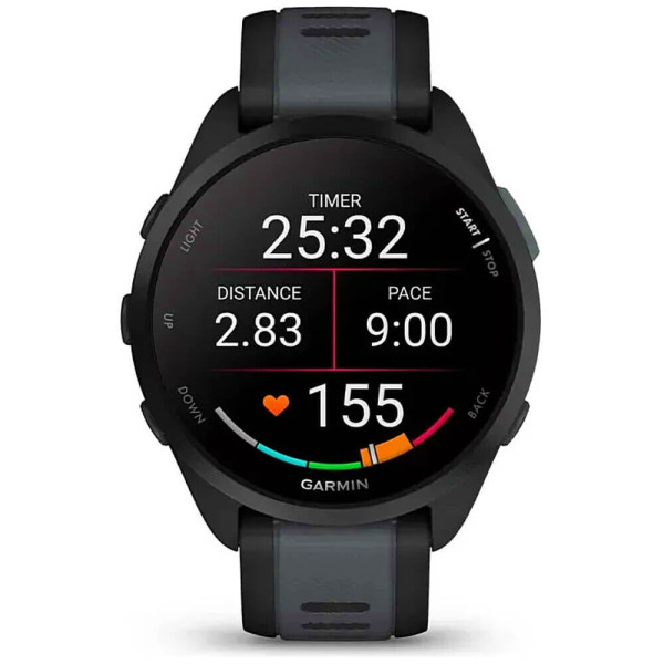 Смарт-часы Garmin Forerunner 165 Black/Slate Gray (010-02863-20/A0/AC) ГАРАНТІЯ 12 міс.