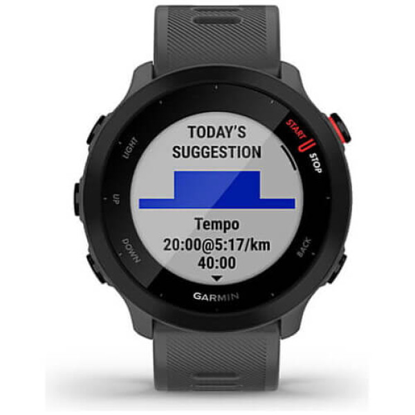 Смарт-годинник Garmin Forerunner 55 Monterra Grey (010-02562-13) ГАРАНТІЯ 3 міс.
