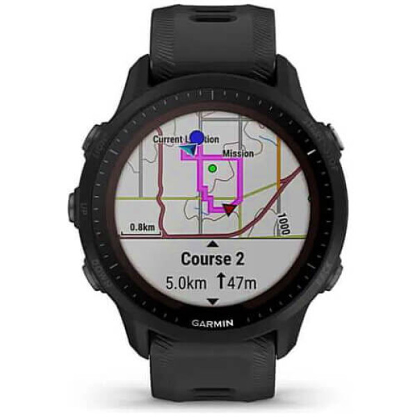 Смарт-годинник Garmin Forerunner 955 Solar Black (010-02638-00/20/H0) ГАРАНТІЯ 3 міс.