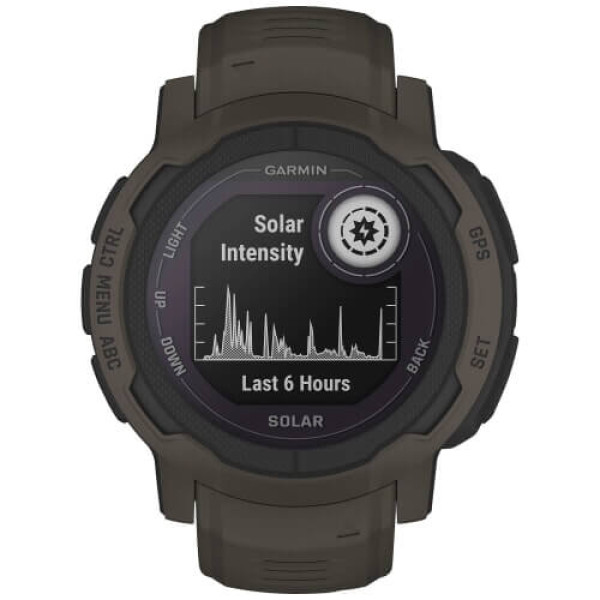 Смарт-годинник Garmin Instinct 2 Solar Graphite (010-02627-10) ГАРАНТІЯ 3 міс.