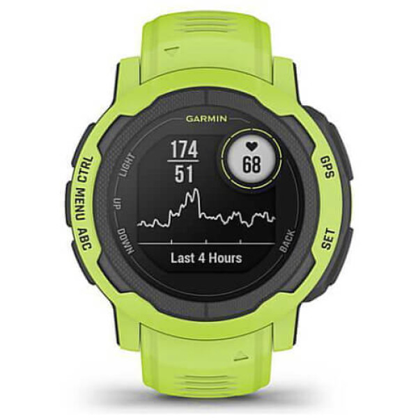 Смарт-годинник Garmin Instinct 2 Standard Edition Electric Lime (010-02626-11) ГАРАНТІЯ 12 міс.