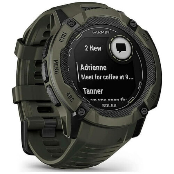 Смарт-годинник Garmin Instinct 2X Solar Moss (010-02805-15/05) ГАРАНТІЯ 3 міс.