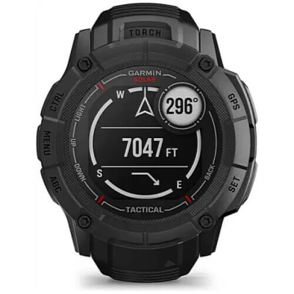 Смарт-годинник Garmin Instinct 2X Solar Tactical Edition Black (010-02805-13/03/74)