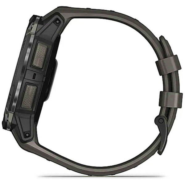 Смарт-годинник Garmin Instinct 3 45mm AMOLED Black with Charcoal Band (010-02936-00) ГАРАНТІЯ 3 міс.