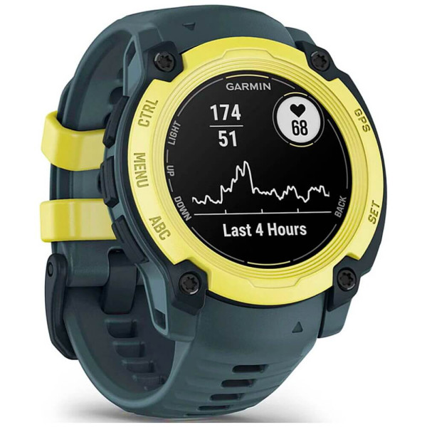 Смарт-годинник Garmin Instinct E 40mm Electric Lime with Twilight Band (010-02932-01) ГАРАНТІЯ 3 міс.