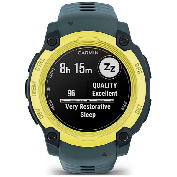 Смарт-годинник Garmin Instinct E 40mm Electric Lime with Twilight Band (010-02932-01) ГАРАНТІЯ 3 міс.