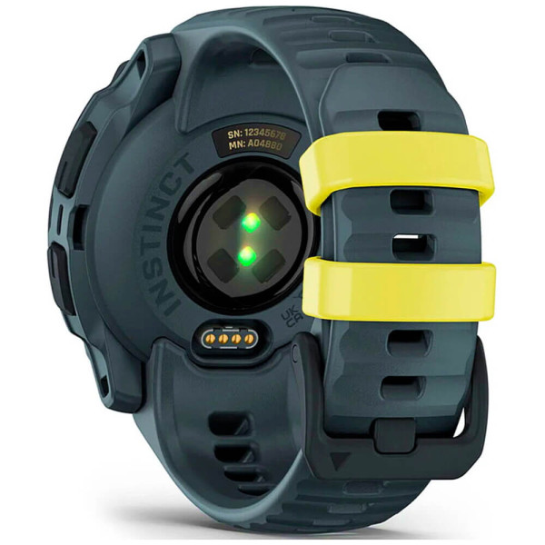 Смарт-годинник Garmin Instinct E 40mm Electric Lime with Twilight Band (010-02932-01) ГАРАНТІЯ 12 міс.