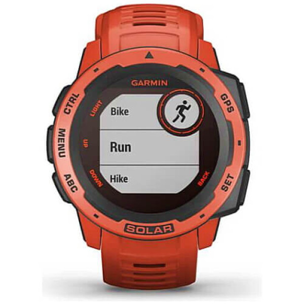 Смарт-годинник Garmin Instinct Solar Flame Red (010-02293-20) ГАРАНТІЯ 3 міс.