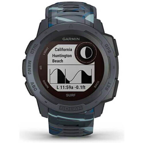 Смарт-годинник Garmin Instinct Solar Surf Edition Pipeline (010-02293-07/010-02293-17) ГАРАНТІЯ 3 міс.