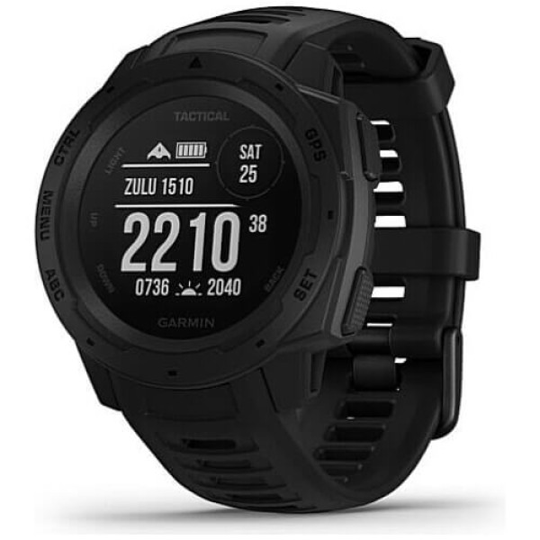 Смарт-годинник Garmin Instinct Solar Tactical Edition Black (010-02293-03/010-02293-13) ГАРАНТІЯ 3 міс.