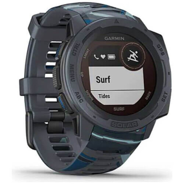 Смарт-годинник Garmin Instinct Solar Surf Edition Pipeline (010-02293-07/010-02293-17) ГАРАНТІЯ 12 міс.