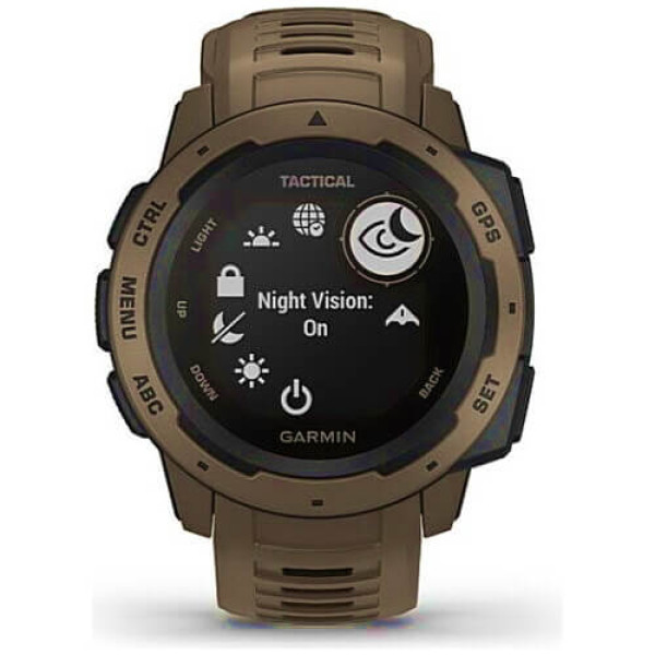 Смарт-годинник Garmin Instinct Tactical Coyote Tan (010-02064-71) ГАРАНТІЯ 12 міс.