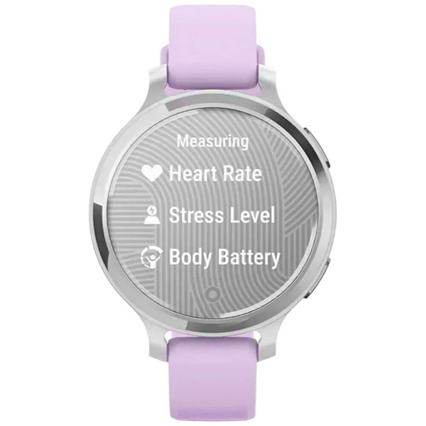 Смарт-годинник Garmin Lily 2 Active Silver with Purple Jasmine Silicone Band (010-02891-01) ГАРАНТІЯ 12 міс.