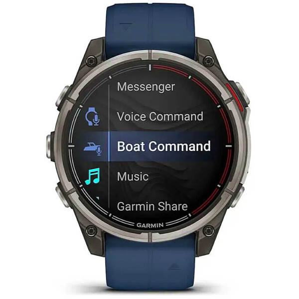 Смарт-годинник Garmin Quatix 8 47mm AMOLED Marine GPS Smartwatch (010-02904-50/51) ГАРАНТІЯ 3 міс.