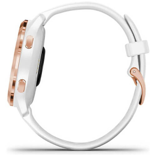 Смарт-годинник Garmin Venu 2S Rose Gold Bezel with White Case and Silicone Band (010-02429-13) ГАРАНТІЯ 12 міс.