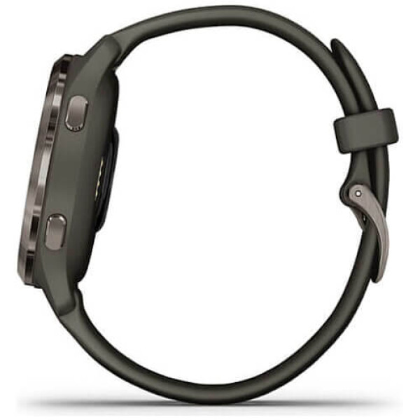 Смарт-годинник Garmin Venu 2S Slate Bezel with Graphite Case and Silicone Band (010-02429-10) ГАРАНТІЯ 12 міс.