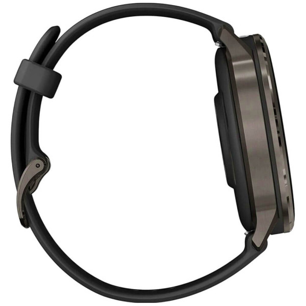 Смарт-годинник Garmin Venu 4 45mm Slate with Black Silicone Band (010-03014-00/40) ГАРАНТІЯ 12 міс.