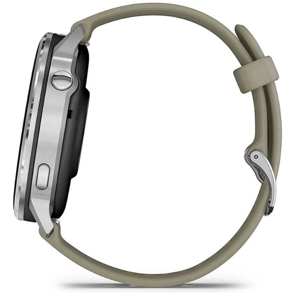 Смарт-часы Garmin Venu 4 45 mm Silver with Silver Gray Silicone Band (010-03014-01/41)