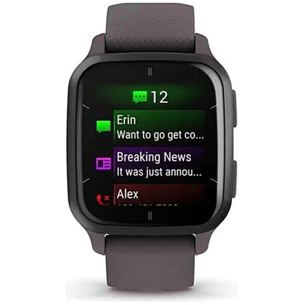 Смарт-годинник Garmin Venu Sq 2 Slate Aluminum Bezel 2010-02701-00/10/80 ГАРАНТІЯ 3 міс.