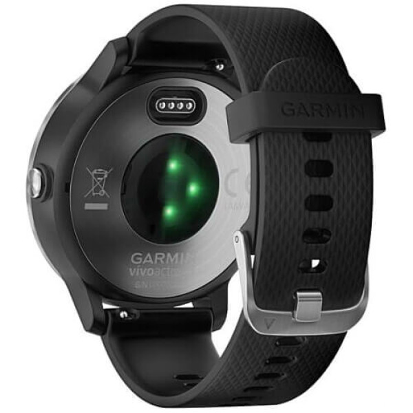 Смарт-годинник Garmin Vivoactive 3 Black with Stainless Hardware (010-01769-02) ГАРАНТІЯ 12 міс.