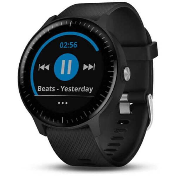 Смарт-годинник Garmin Vivoactive 3 Music Black with Stainless Hardware (010-01985-03) ГАРАНТІЯ 12 міс.
