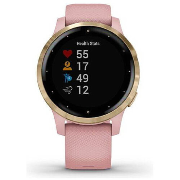 Смарт-годинник Garmin Vivoactive 4S Dust Rose / Light Gold (010-02172-33) ГАРАНТІЯ 12 міс.