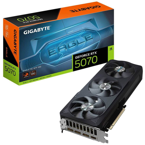 Відеокарта GIGABYTE GeForce RTX 5070 EAGLE OC SFF 12G (GV-N5070EAGLE OC-12GD)