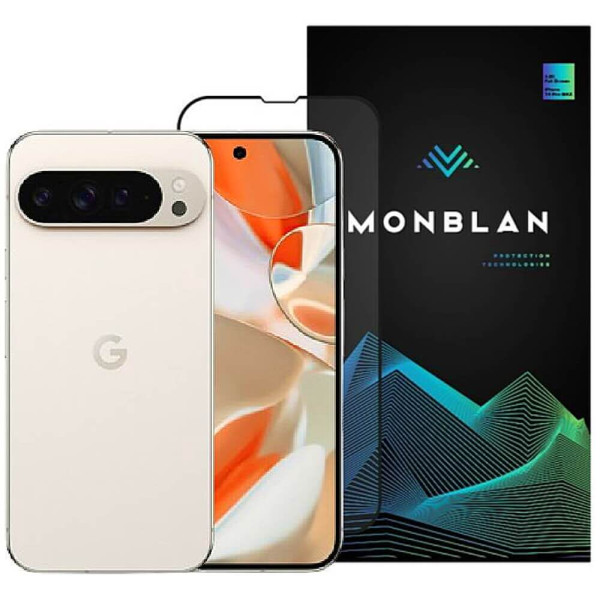 Захисне скло Monblan for Google Pixel 9 Pro XL/10 Pro XL 2.5D Anti Static 0.26mm (Black)