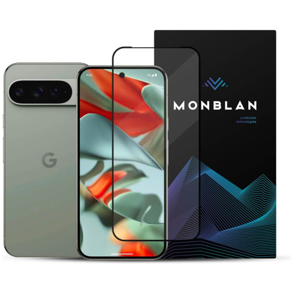 Захисне скло Monblan for Google Pixel 8 2.5D Anti Static 0.26mm (Black)