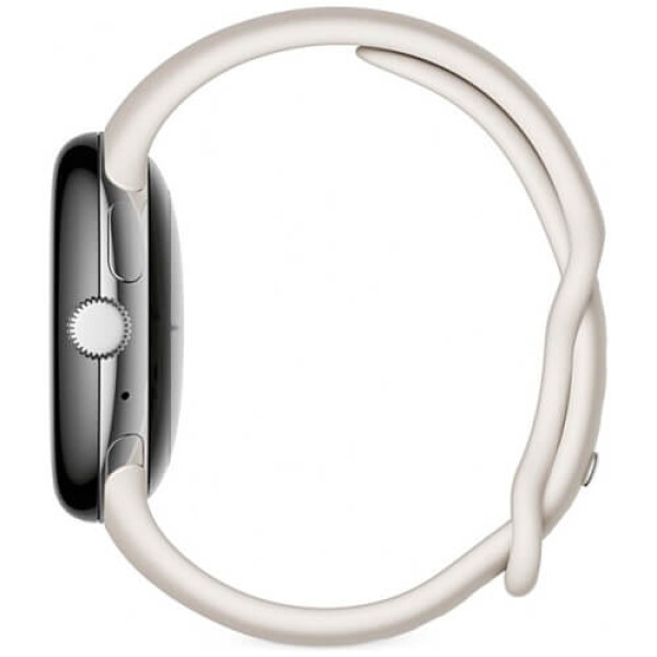 Смарт-годинник Google Pixel Watch LTE Polished Silver Case/Chalk Active Band ГАРАНТІЯ 3 міс.