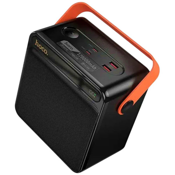 Зовнішній акумулятор Hoco DB101A Zeus 120000mAh 65W Black