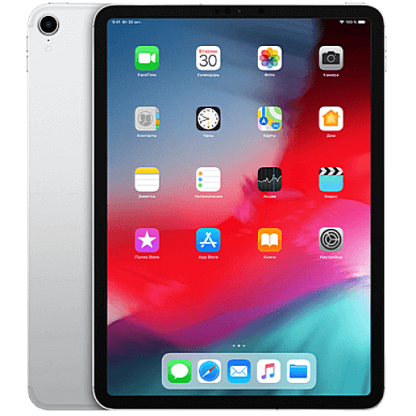 iPad Pro 11'' Wi-Fi + Cellular 512GB Silver 2018 (MU1U2)