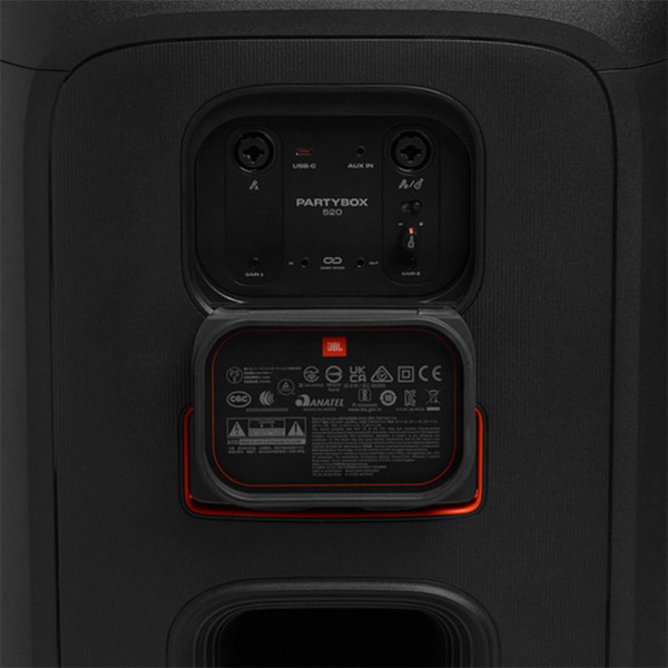 Акустика JBL PartyBox 520 Black (JBLPARTYBOX520EU)