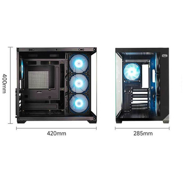 Корпус PCCooler C3 T700 ARGB Black (C3-T700BKD401-GL)