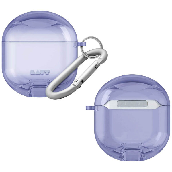 Чохол LAUT AERO PROTECT for AirPods 4 Crystal Bright Purple (L_AP5_AP_PU)