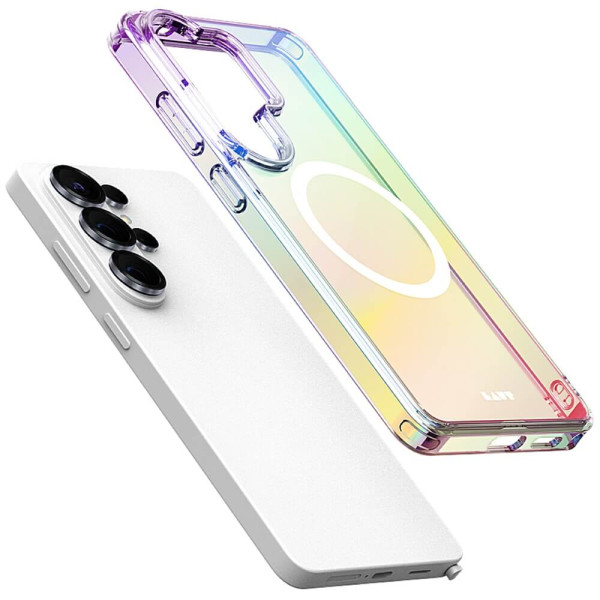 Чохол-накладка LAUT HOLO for Samsung Galaxy S26 Ultra MagSafe White (L_S26L_HO_W)