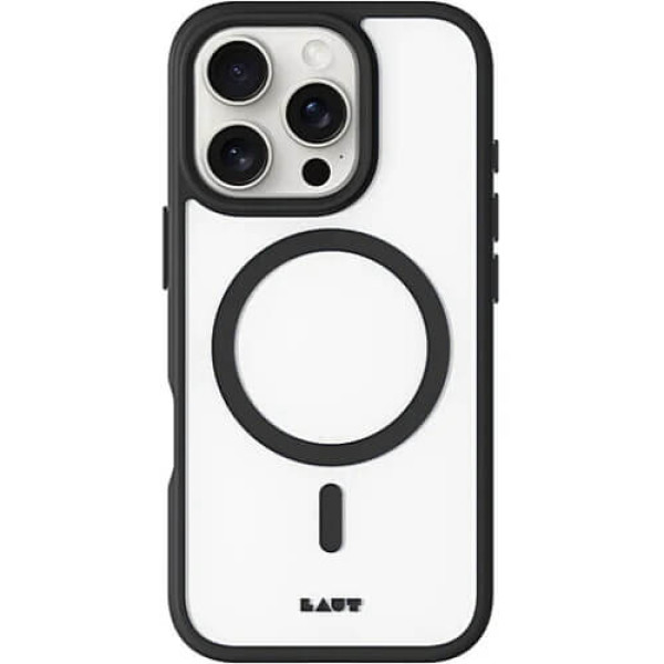 Чохол-накладка LAUT HUEX PROTECT for iPhone 16 Pro Black (L_IP24B_HPT_BK)