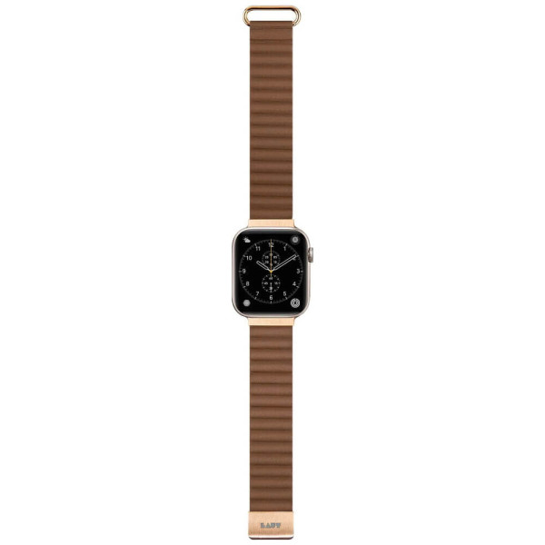 Ремінець LAUT NOVI LUXE for Apple Watch 38/40/41/42 (10gen)mm Brown (L_AWS_NL_BR)