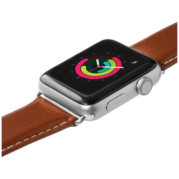Ремінець Laut OXFORD for Apple Watch 44/45/46/49mm Tobacco (LAUT_AWL_OX_BR)