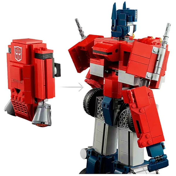 Блоковий конструктор LEGO Icons Оптимус Прайм (10302)