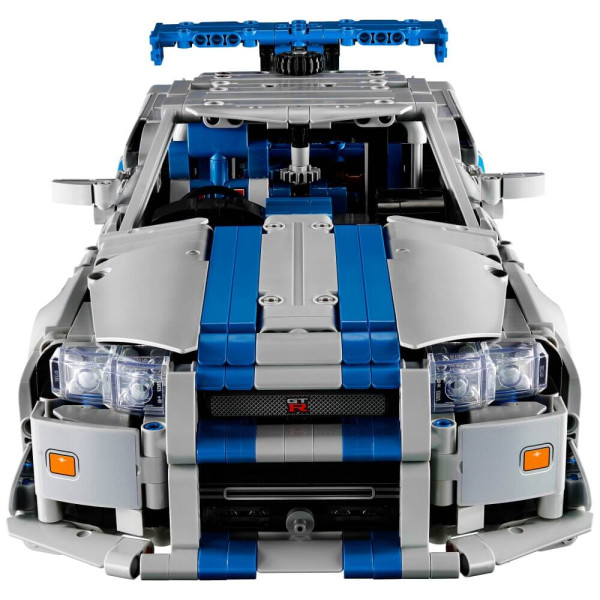 Авто-конструктор LEGO Technic Подвійний форсаж Nissan Skyline GT-R (R34) (42210)