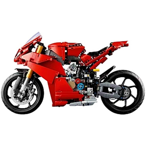 Блочний конструктор LEGO Technic Мотоцикл Ducati Panigale V4 S 1603 деталі (42202)