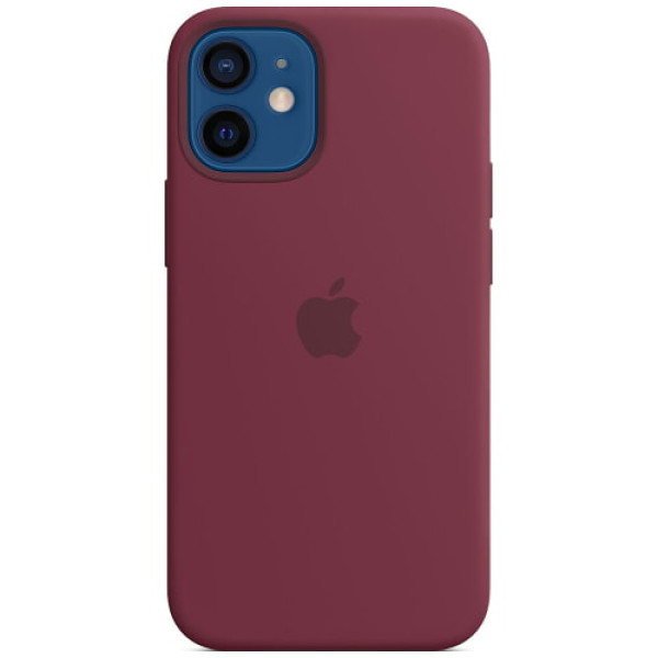 Чохол-накладка Apple iPhone 12 Mini Silicone Case with MagSafe Plum (MHKQ3)