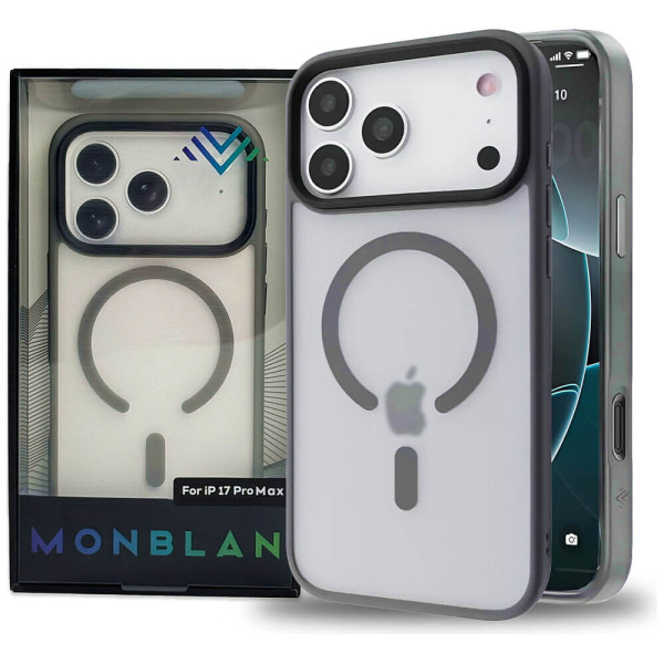 Чохол-накладка Monblan for iPhone 17 Pro Max Magnetic Matte Series (Grey)