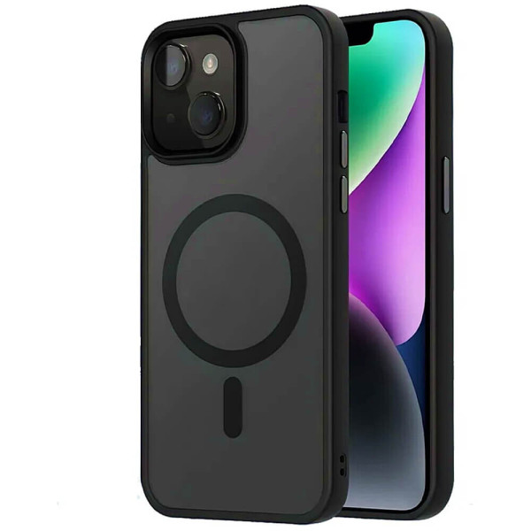 Чохол-накладка Monblan for iPhone 13 with MagSafe Black