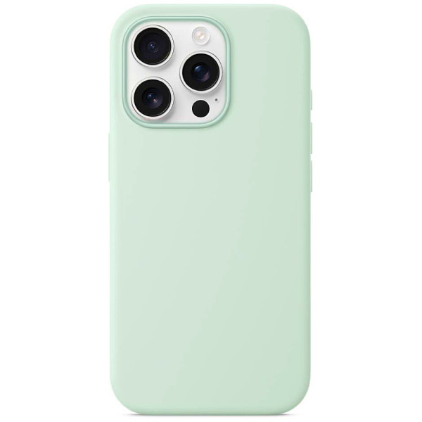 Чохол-накладка Monblan Magnetic Silicone MagSafe for iPhone 16 Pro Aquamarine