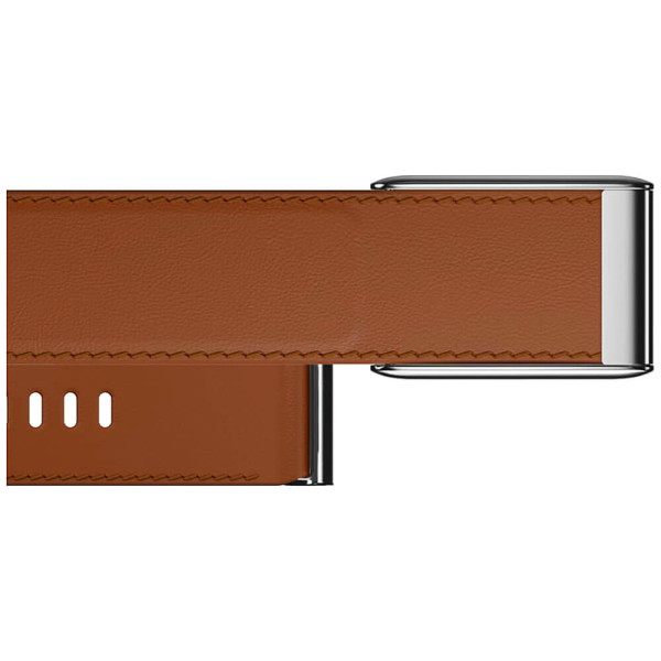 Ремінець для фітнес-браслета Monblan Whoop 5.0 MG Leather Series (Brown)