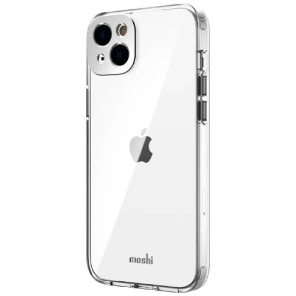 Чохол-накладка Moshi iGlaze Slim Hardshell Case (without MagSafe) Luna Silver for iPhone 14 (99MO137201)