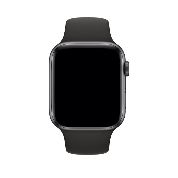 Ремінець Apple Watch 44/45/46/49mm Black Sport Band (MTPL2)
